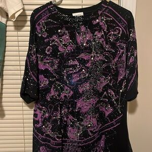 Rare Disney Liquid Blue Glow In The Dark